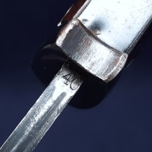 German WW2 M84-98 Mauser K98 Bayonet, Dated 1940 by F. W. Höller 8